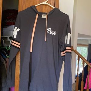 Thin long sleeve hoodie